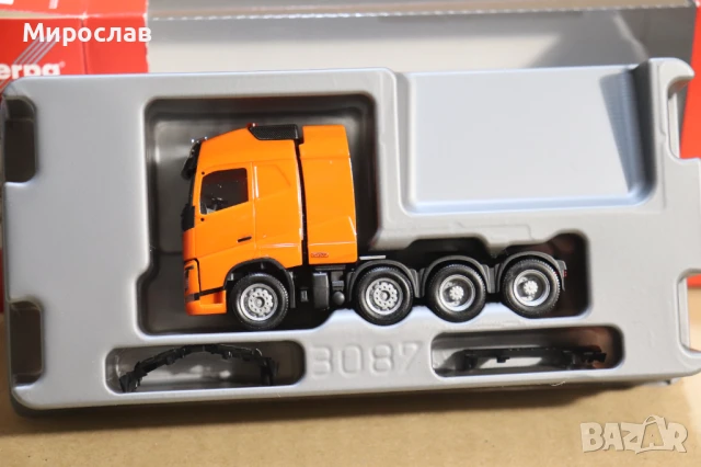 HERPA H0 1/87 VOLVO ВЛЕКАЧ КАМИОН ТИР МОДЕЛ ТЕЖКОТОВАРЕН ТРАНСПОРТ, снимка 2 - Колекции - 50909865