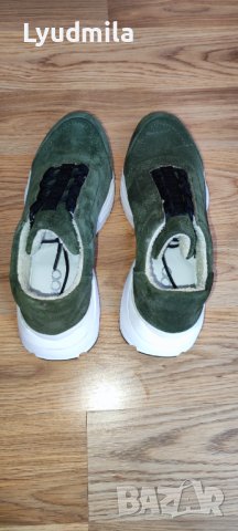 Маратонки естествен велур , снимка 2 - Маратонки - 43569982