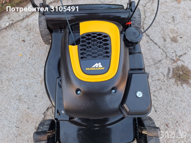 Косачка Husqvarna McCulloch 5 к.с. самоходна мулчираща без кош, снимка 11 - Градинска техника - 52257597
