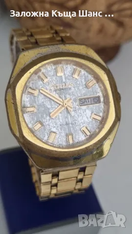 Vintage японски часовник Citizen, снимка 2 - Мъжки - 49903364