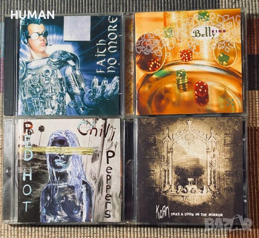 Faith No More,Belly King,RHCP,Korn, снимка 1 - CD дискове - 39040460
