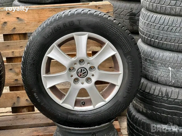 5х112 15 VW Golf 5 Bora Caddy Jetta Touran Vento 5x112, снимка 3 - Аксесоари и консумативи - 53222886