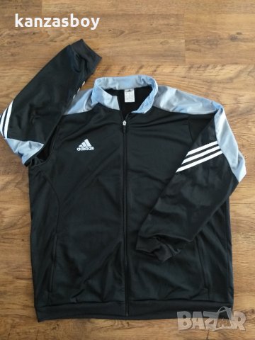 Adidas Sereno - страхотно мъжко горнище КАТО НОВО, снимка 3 - Спортни дрехи, екипи - 32924023