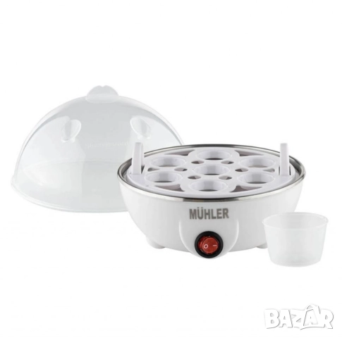 Уред за варене на яйца MUHLER ME-271 – Варете до 7 яйца бързо и лесно, снимка 8 - Друга електроника - 52098457