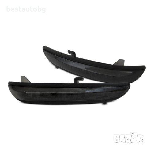 LED мигачи за странични огледала за Citroen C3 (16+) Опушени, снимка 3 - Аксесоари и консумативи - 43670621