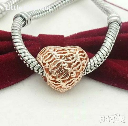 -50 % off Sale Елемент сърце,Rose Gold/нов