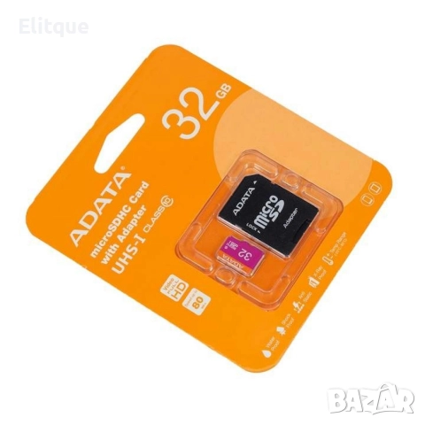 MicroSD карта памет, 32GB, 80MB/s, снимка 6 - Карти за игра - 52843078