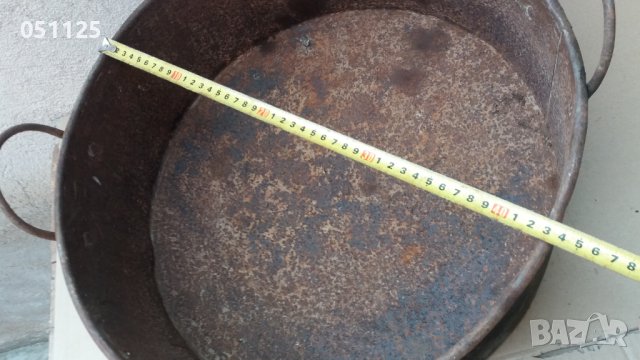 стара масивна метална тава , снимка 10 - Антикварни и старинни предмети - 40788635