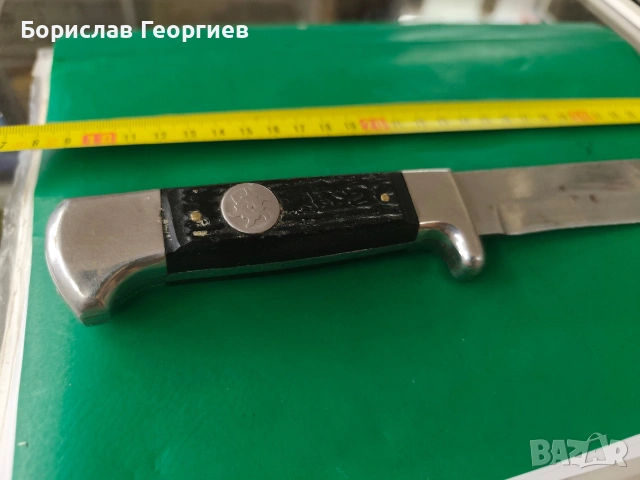 Български нож еделвайс , снимка 4 - Ножове - 53227837