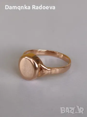 СССР златен пръстен проба 583, снимка 9 - Пръстени - 48054127