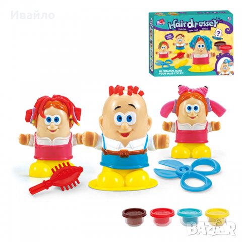 Детски моделин "Фризура" - Код 4372