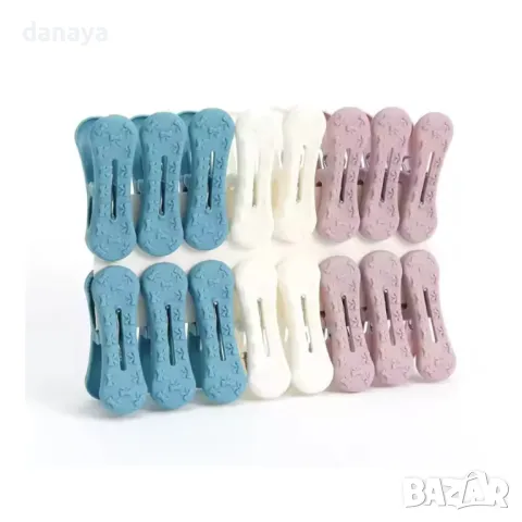 5505 Щипки за пране Панделки, 16 броя, снимка 4 - Сушилници - 48187740