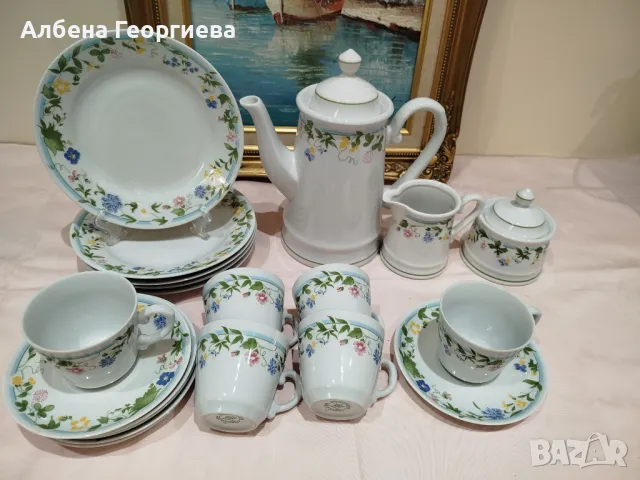 Нежен десертен комплект за кафе KAHLA , снимка 11 - Сервизи - 50403240