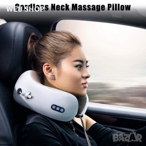 Шиацу масажор за врат със загряваща функция U-Shaped