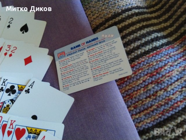 Bee club special playing cards #92 карти за игра 52+3 нови пластик 100% американски в кутия, снимка 5 - Карти за игра - 39160906