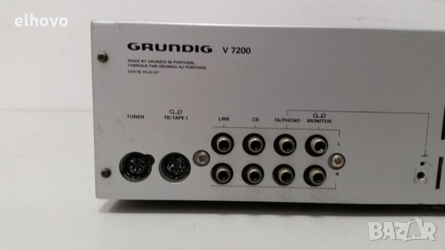 Стерео усилвател Grundig V7200, снимка 5 - Ресийвъри, усилватели, смесителни пултове - 27209088