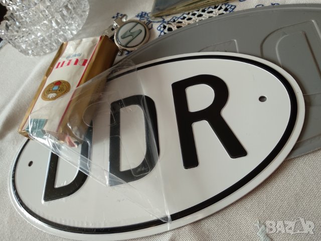 DDR * ГДР - Oвална релефна МПС национална табелка , снимка 3 - Аксесоари и консумативи - 27394373