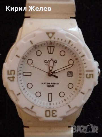 ДАМСКИ ЧАСОВНИК CASIO WATER RESISTANT 100m. Japan MOVT МНОГО КРАСИВ СТИЛЕН 33313, снимка 5 - Дамски - 38783387