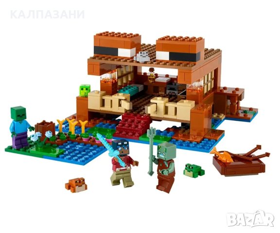 LEGO® Minecraft™ 21256 - Жабешката къща, снимка 3 - Конструктори - 43762732