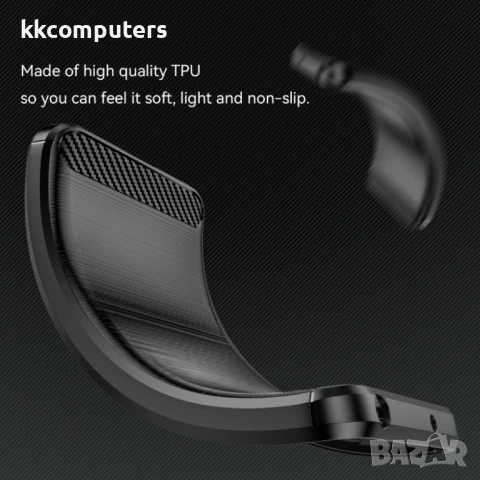 Xiaomi Redmi Note 14 Pro+ 5G Удароустойчив Carbon Fiber Калъф и Протектор, снимка 6 - Калъфи, кейсове - 50891246