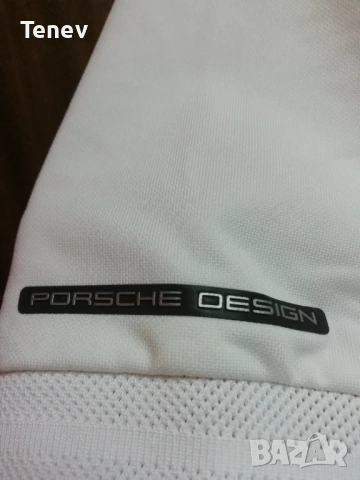 Puma Porsche Design Polo оригинална бяла мъжка поло тениска фланелка Пума Порше , снимка 7 - Тениски - 53088935