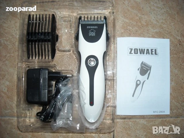 ZOWAEL- безжична професионална машинка за подстригване- 21лв , снимка 2 - Други стоки за животни - 50498485