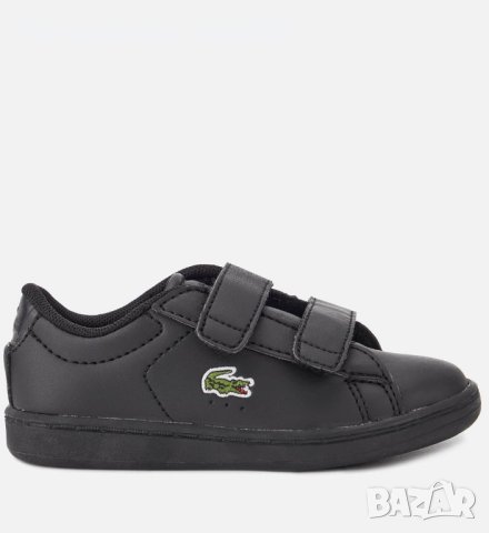 LaCoste carnaby 118 black/black,бебешки обувки,размер 19,внос от UK, снимка 1 - Детски маратонки - 43359323