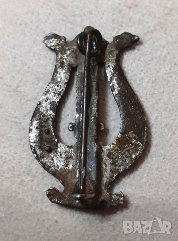 ПРОДАВАМ РЯДКА СТАРА ЦАРСКА ВОЕННА ЗНАЧКА - КАПЕЛМАЙСТОР, снимка 3 - Други ценни предмети - 32461742