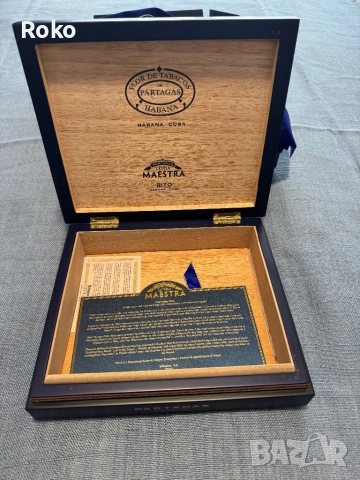 Кутия от пури Partagas Rito Serie Maestro, снимка 4 - Колекции - 51609538