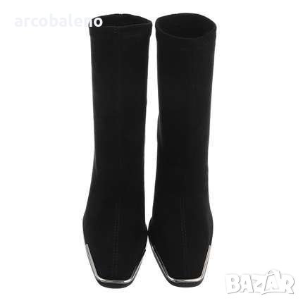 Дамски боти на висок ток , снимка 4 - Дамски боти - 39303682