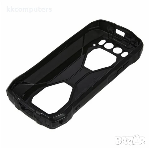 Гъвкав TPU Калъф + Скрийн Протектор за Blackview BV7300 – Прозрачен / Черен, снимка 3 - Калъфи, кейсове - 50857724