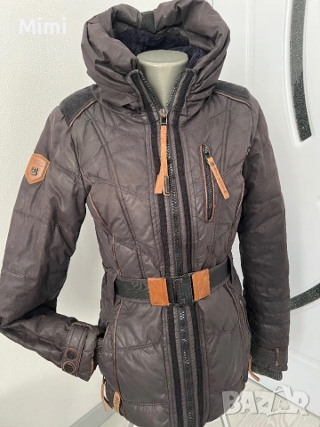 Naketano дебело зимно яке S, снимка 2 - Якета - 52193525