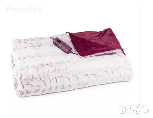  Електрическо одеяло Mont Chalet 812600 130x180см 85W двулицево Подгряващо одеяло завивка, снимка 3 - Други - 48864865