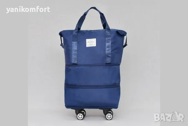 Пътна чанта за ръчен багаж 40 30 20 разтегателна с колелца, снимка 6 - Сакове - 49464025