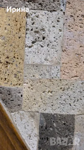 Параван от масивно дърво и вулканичен камък, снимка 4 - Друго търговско оборудване - 49989200