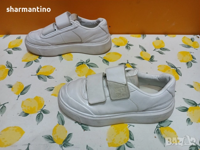 Puma Oslo N 37,5 кожени, снимка 2 - Маратонки - 53359982