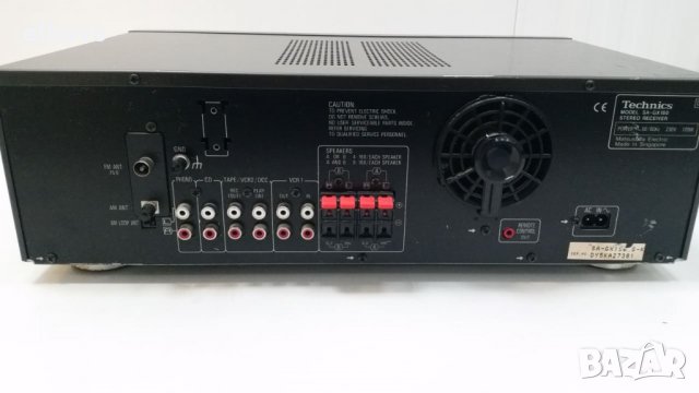 Ресивър Technics SA-GX180, снимка 3 - Ресийвъри, усилватели, смесителни пултове - 27129568