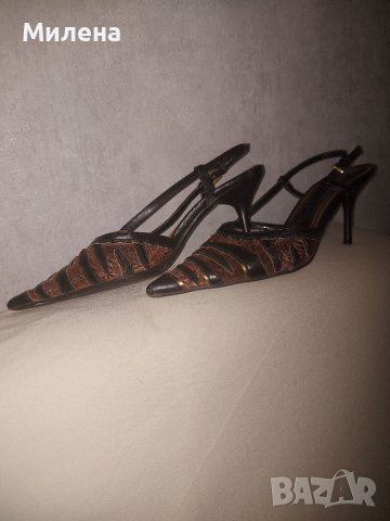 Летни елегантни сандали 38 номер, снимка 4 - Дамски елегантни обувки - 40791586