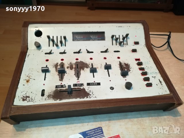 MIXER-44Х33Х11СМ-FRANCE 1001221133, снимка 7 - Ресийвъри, усилватели, смесителни пултове - 35386958