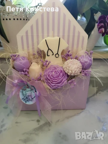 Букети от ароматни соеви свещички, снимка 4 - Други - 35561938