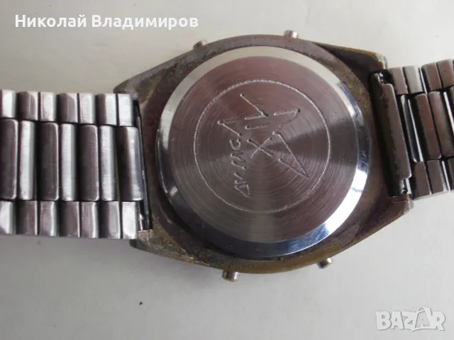 Булетроник Buletronic български мъжки дигитален LCD часовник, снимка 9 - Мъжки - 48695726