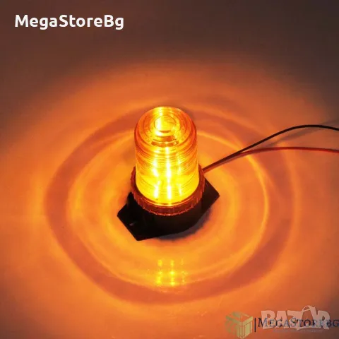 Сигнална лампа маяк 2058 - 30 диода 12-30V, снимка 3 - Аксесоари и консумативи - 47522039