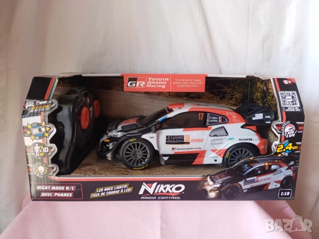 Nikkotoys TOYOTA GAZOO Racing MONTE CARLO RALLY 2023 - S, снимка 6 - Колекции - 52247992