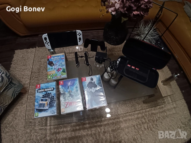 nintendo switch oled , снимка 12 - Nintendo конзоли - 53276158