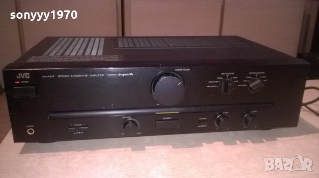 JVC AX-A342BK-STEREO AMPLIFIER-JAPAN-ВНОС ФРАНЦИЯ, снимка 2 - Ресийвъри, усилватели, смесителни пултове - 26705127