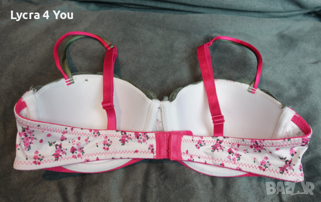 Janina - 75B сутиен с цветя, снимка 9 - Бельо - 36556617