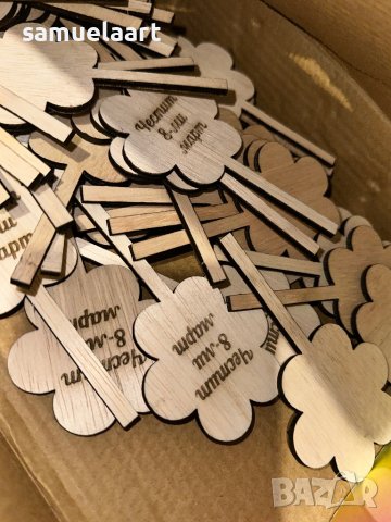 Заготовки от шперплат за 8-ми март, снимка 6 - Дърводелски услуги - 43872416