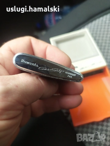 Стара запалка Rowenta, снимка 4 - Антикварни и старинни предмети - 53606984