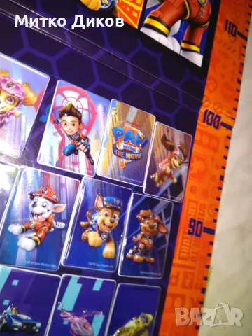 Paw Пес Патрул стикита 12 броя албум, снимка 8 - Фигурки - 49911142
