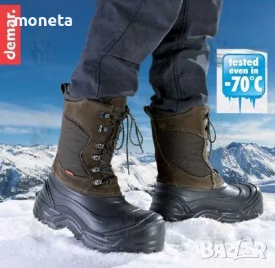 185лв! DEMAR./ Кожени WATERPROOF 3851 YETTI PRO-2,  Мъжки ВОДОУСТОЙЧИВИ Ботуши 